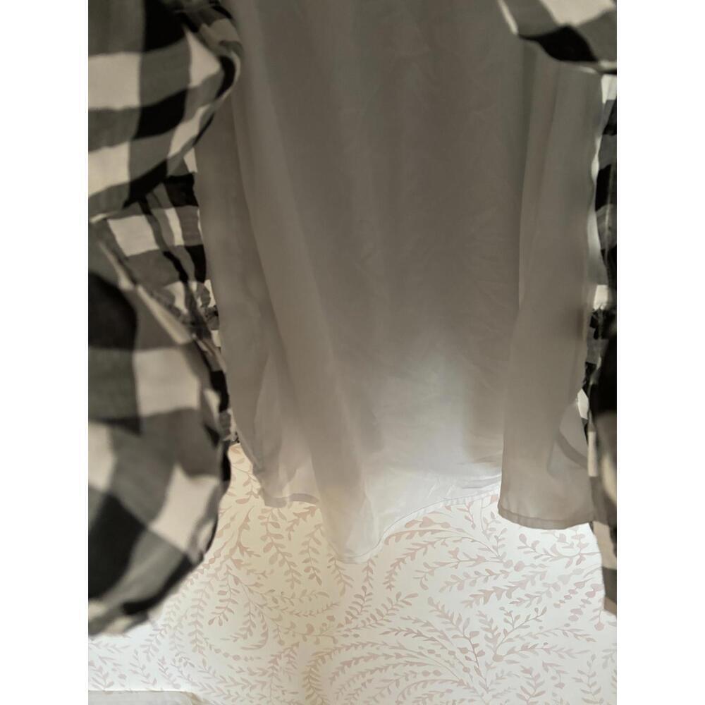 NEW Chic Black and White Gingham Summer Dress - Picture 6 of 6